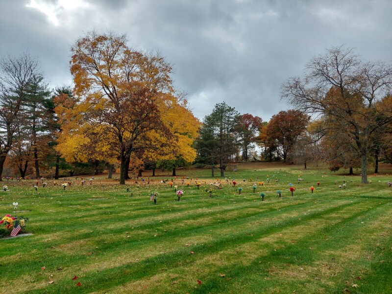 Graves at Good Shepherd Cemetery